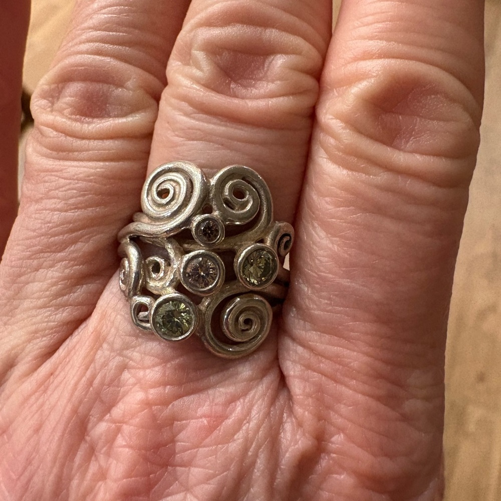Pandora Retired/Vintage Autumn Winds Ring